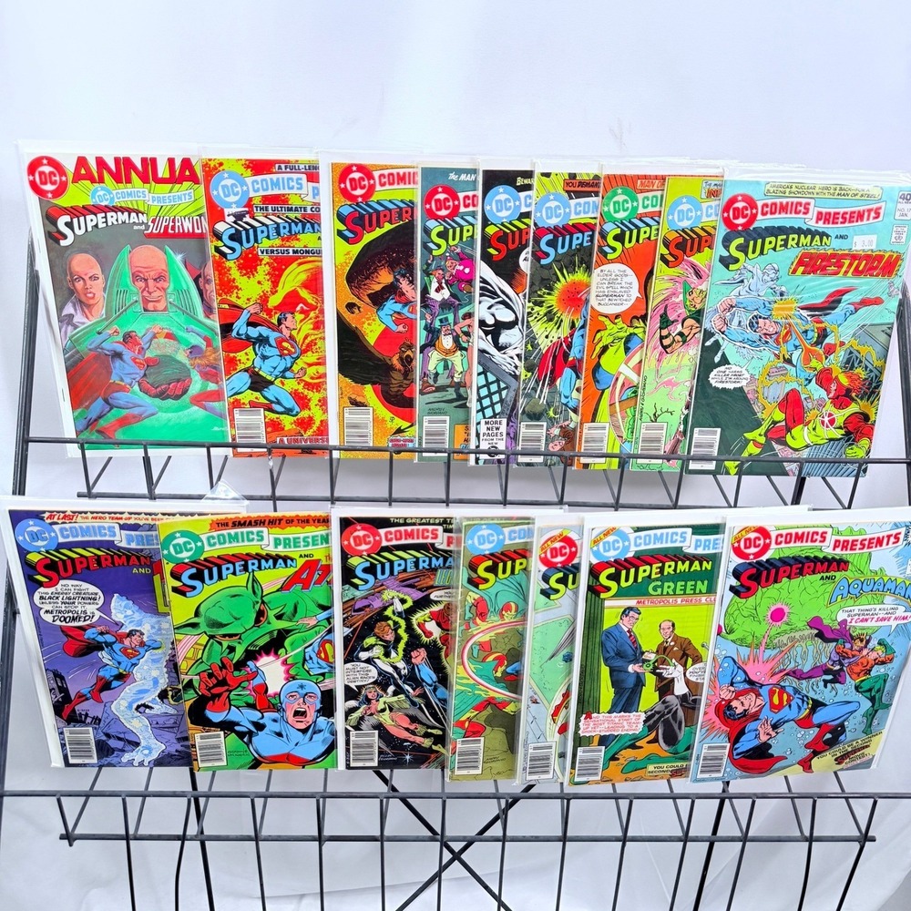 DC Comics Presents 5-6 11-13 15-17 20 23-24 30-31 36-37 Annual 4 Lot Bronze Age